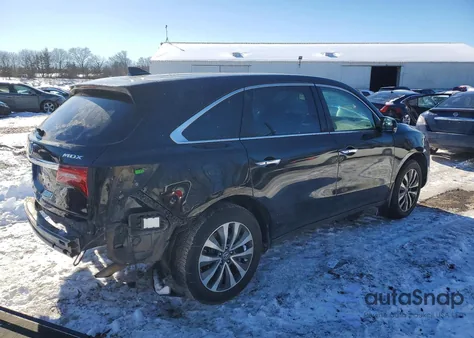 2015 Acura Mdx Technology z USA, uszkodzony, nr VIN 5FRYD3H4XFB004016